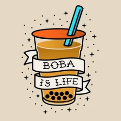 Boba Drawing