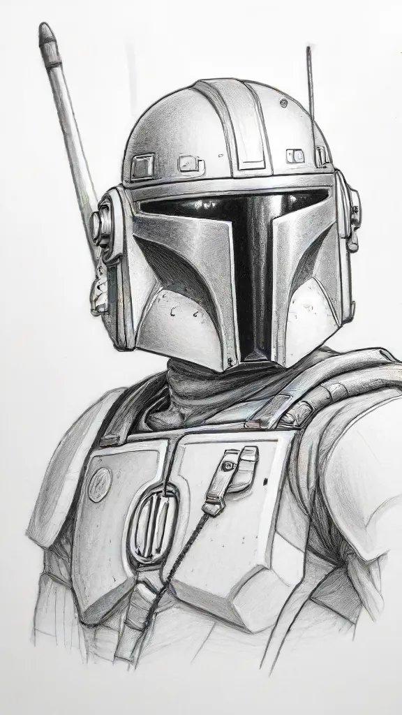 Boba Drawing Sketch Picture