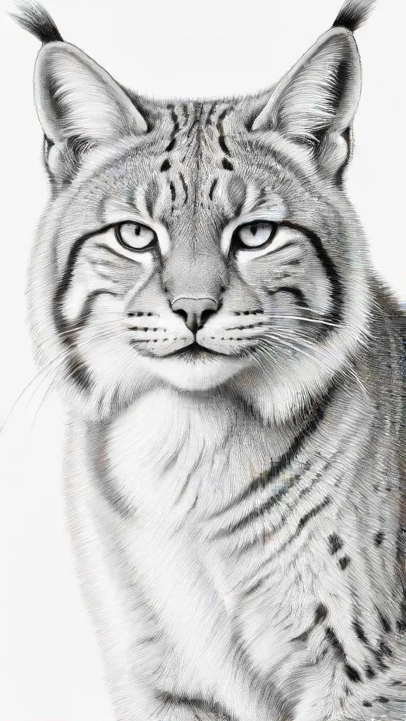 Bobcat Drawing Sketch Photo