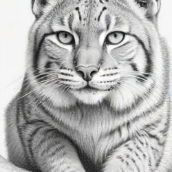 Bobcat Drawing Sketch Picture