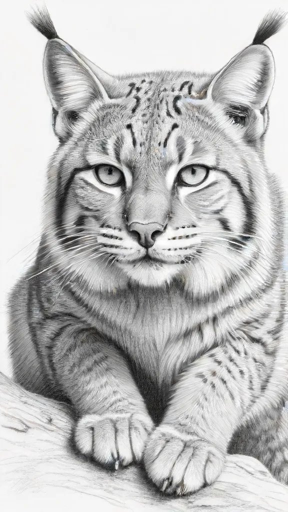 Bobcat Drawing Sketch Picture