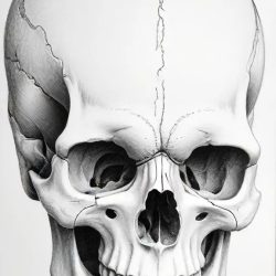 Bone Drawing Art Sketch Image