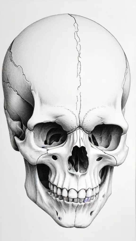 Bone Drawing Art Sketch Image