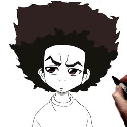 Boondocks Drawing Amazing Sketch