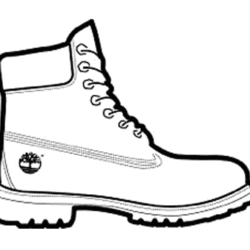 Boot Drawing Professional Artwork