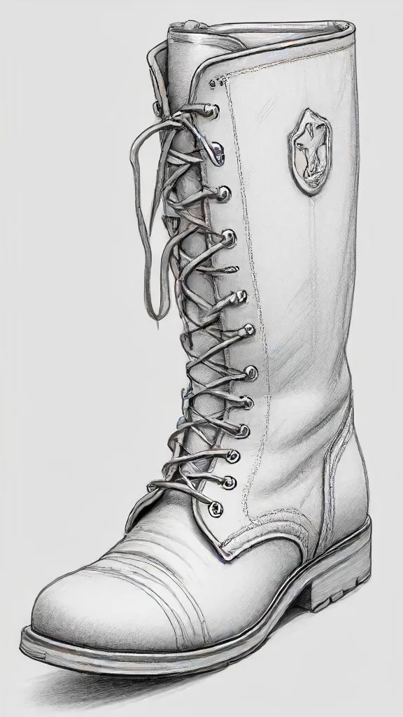 Boot Drawing Sketch Photo