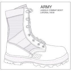 Boot Drawing Unique Art