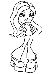 Bratz Doll Drawing