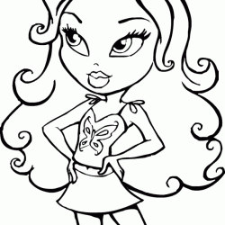 Bratz Doll Drawing Artistic Sketching