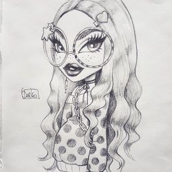 Bratz Doll Drawing Creative Style