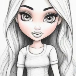 Bratz Drawing Art Sketch Image