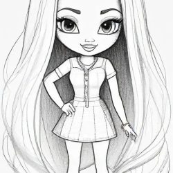 Bratz Drawing Sketch Image