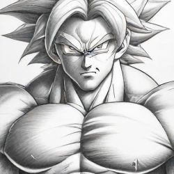 Broly Drawing Art Sketch Image