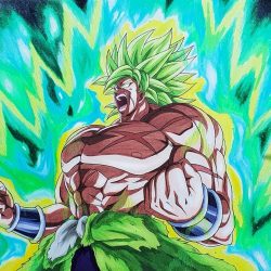 Broly Drawing Image