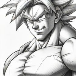 Broly Drawing Sketch Image