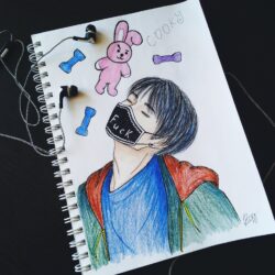 Bt21 Drawing Art