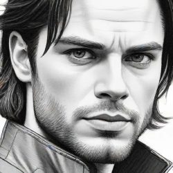 Bucky Barnes Drawing Easy Sketch