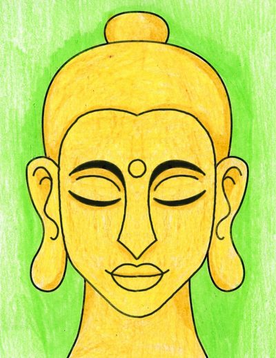 Buddha, Compassion, Meditation, Wisdom, Enlightenment Drawing