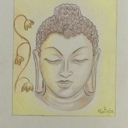 Buddhism Drawing Amazing Sketch