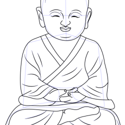 Buddhism Drawing Hand drawn