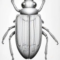 Bug Drawing Sketch Picture