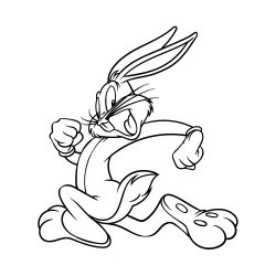 Bugs Bunny Drawing Artistic Sketching