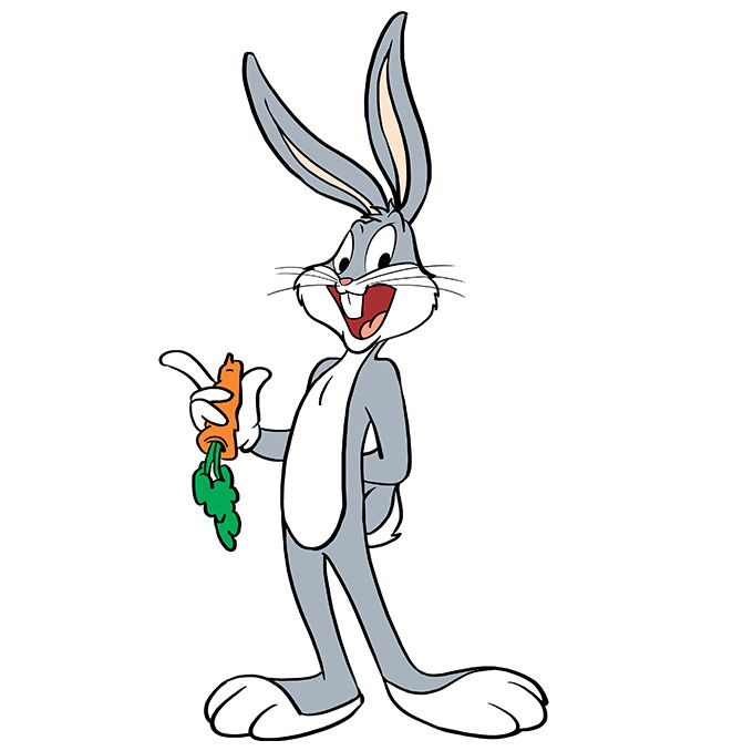 Bugs Bunny Drawing Realistic Sketch