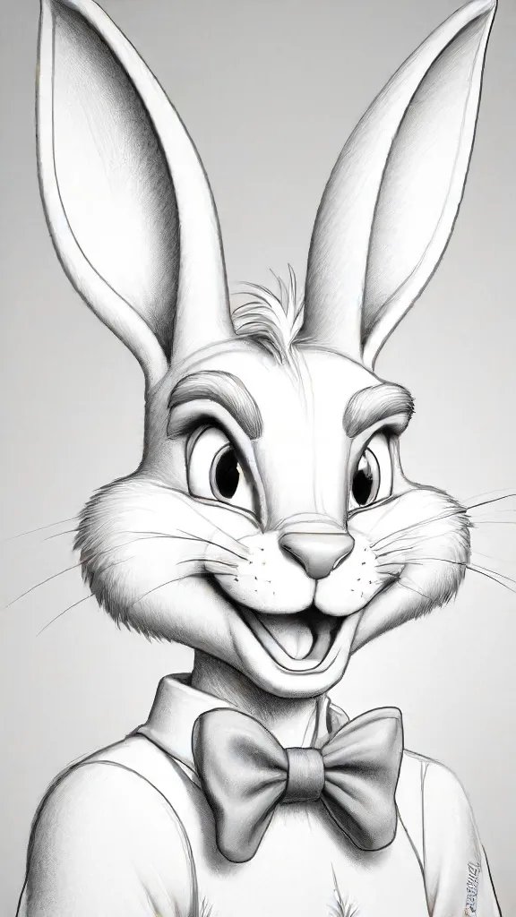 Bugs Bunny Drawing Sketch Photo