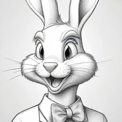 Bugs Bunny Drawing Sketch Picture