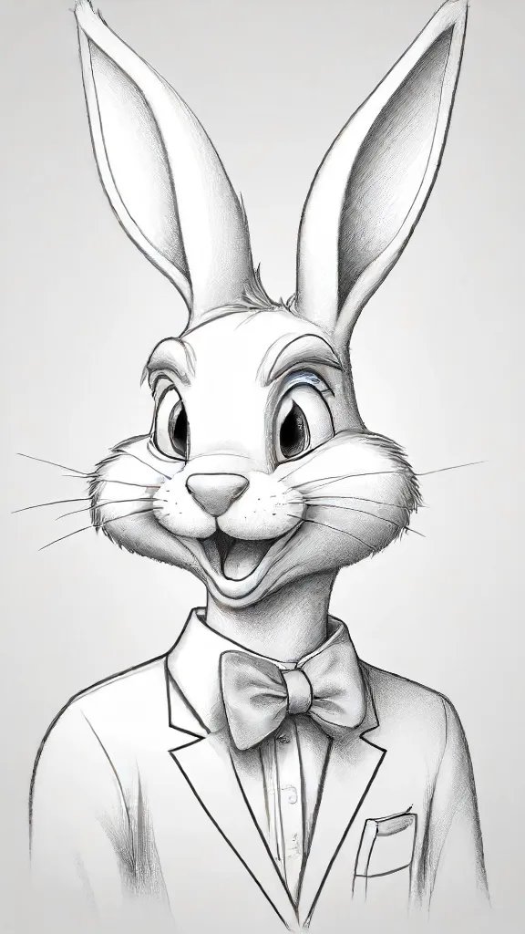 Bugs Bunny Drawing Sketch Picture