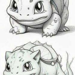 Bulbasaur Drawing Art Sketch Image