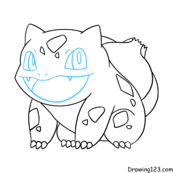 Bulbasaur Drawing Hand drawn