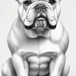 Bulldog Drawing Sketch Picture