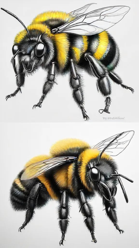 Bumblebee Drawing Sketch Photo