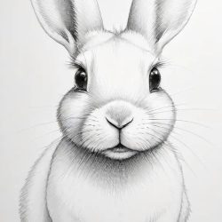 Bunny Rabbit Drawing Sketch Picture