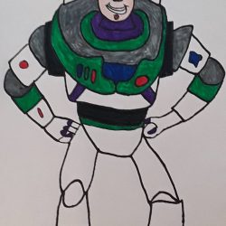 Buzz Lightyear Drawing Art