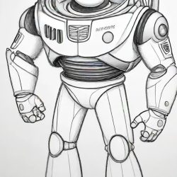 Buzz Lightyear Drawing Art Sketch Image