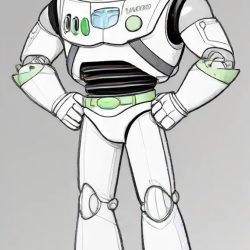 Buzz Lightyear Drawing Sketch Image