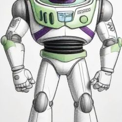 Buzz Lightyear Drawing Sketch Photo