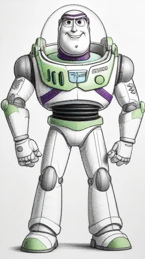 Buzz Lightyear Drawing Sketch Photo