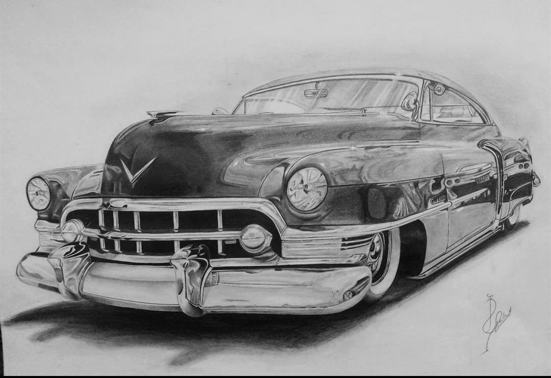 Cadillac Drawing Amazing Sketch