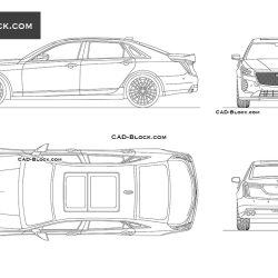 Cadillac Drawing Artistic Sketching