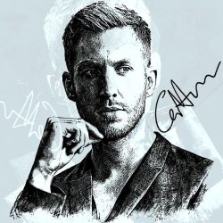 Calvin Harris Drawing Art