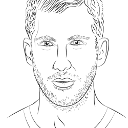 Calvin Harris Drawing Hand drawn