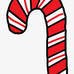 Candy Cane Drawing Artistic Sketching