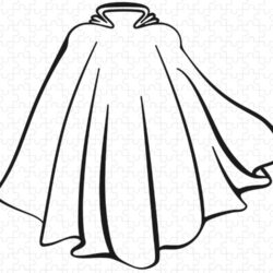 Cape Drawing Image