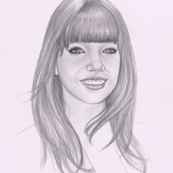 Carly Rae Jepsen Drawing Fine Art