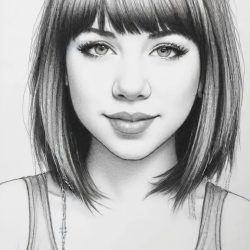 Carly Rae Jepsen Drawing Sketch Picture