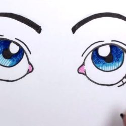 Cartoon Eyeball Drawing Amazing Sketch