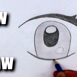 Cartoon Eyes Drawing